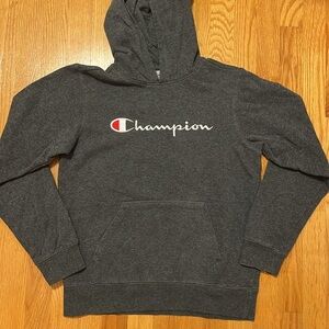 Champion Authentic Athletic Wear Youth Boys
Gray Hoodie Pullover